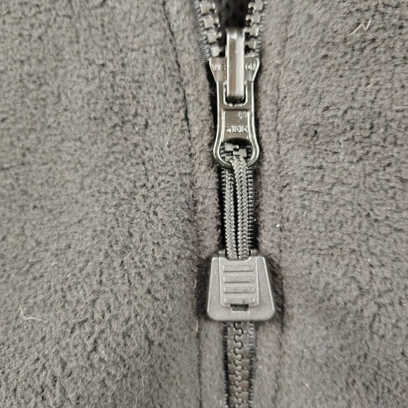 Honda Men's Fleece Mechanic Jacket Motor Sport Black XL Vintage - Picture 4 of 9